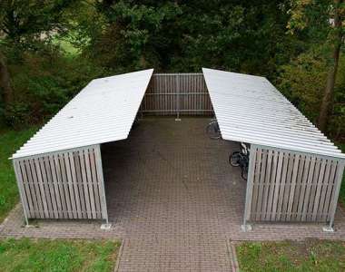 fietsparkeren straatmeubilair woongemeenschap