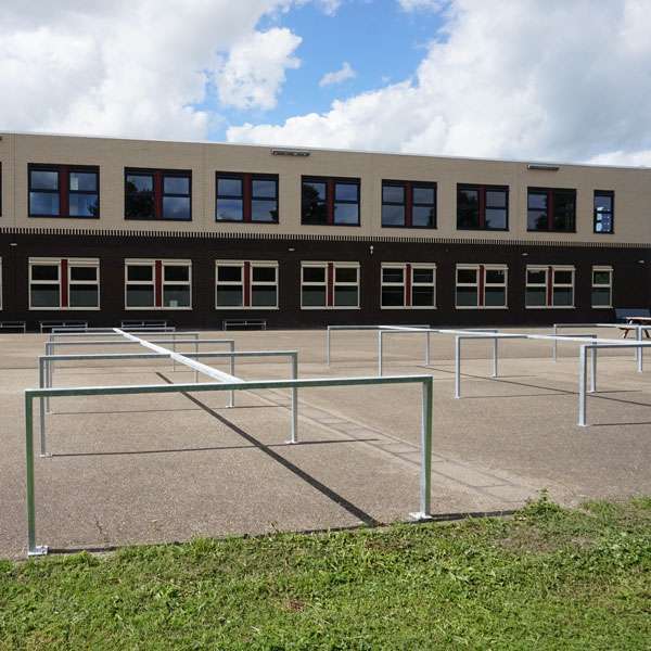 FalcoGrid fietsafscheiding dubbelzijdig