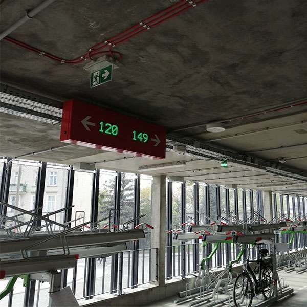 fietsparkeren etagerek fietsdetectie