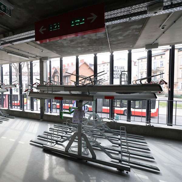 fietsparkeren etagerek fietsdetectie