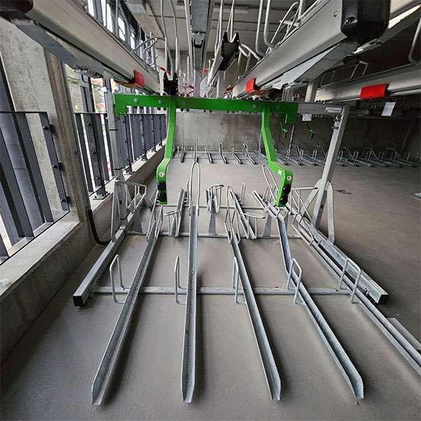 fietsparkeren etagerek fietsdetectie