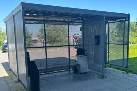 fietsparkeren pauzeruimte rookruimte berging