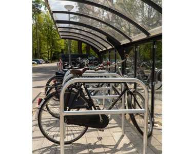 fietsparkeren fietsenrek fietsoverpakking fietsaanleunbeugel fietsnietje