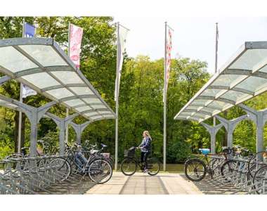 fietsparkeren fietsenrek fietsoverkapping