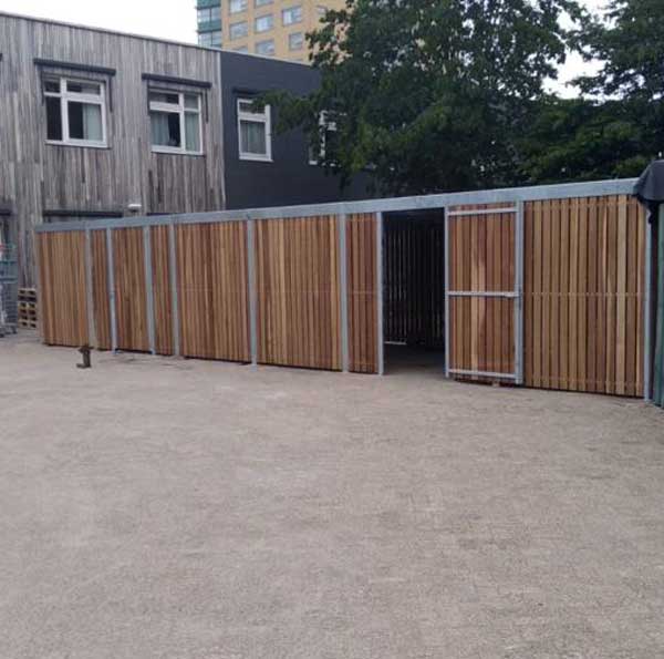 Week 25: Fietsoverkapping Vestiging Zorgcomplex Aafje, Rotterdam