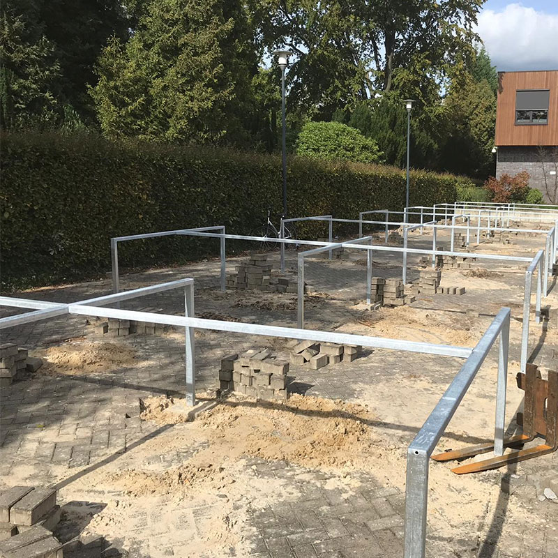 Week 37: Fietsafzetting op schoolterrein