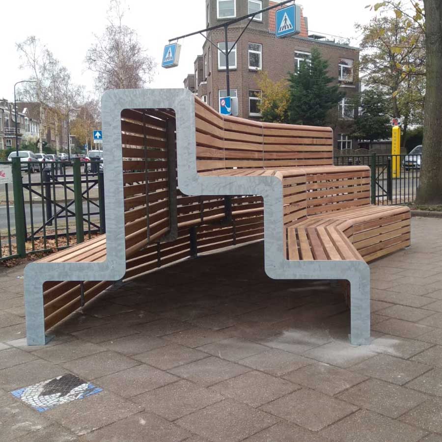 Week 44: FalcoLinea Tribunebank bij Prins Mauritsschool, Rijswijk