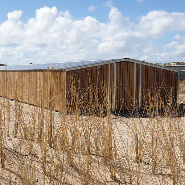 week 20: fietsoverkapping bij Landal Ameland Nes