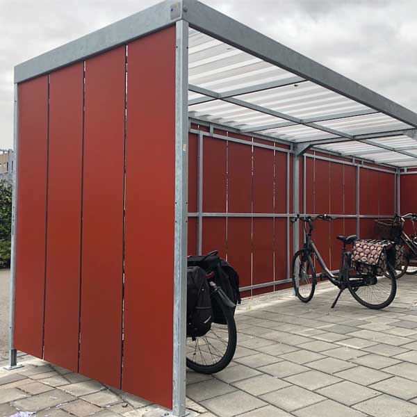 Week 47: FalcoLok fietsenstalling met Trespa wanden, Hoorn