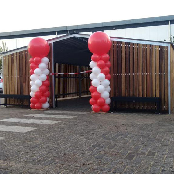 Week 45: Plaatsing en opening fietsoverkapping Gorinchem
