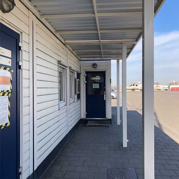 Week 20: Luifel bij Check-In Stena Line