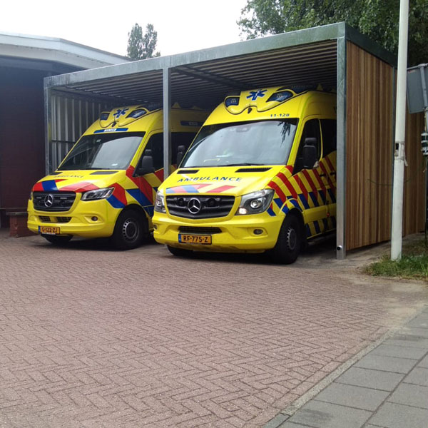 Week 22/23: Ambulance overkappingen voor Ambulance Amsterdam