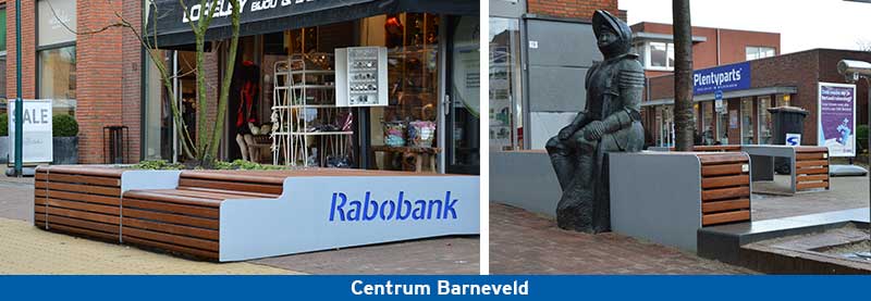 straatmeubilair centrum Barneveld