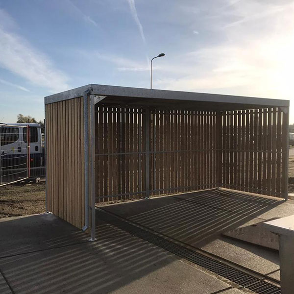Week 46: Containerstalling voor bedrijf in Holten