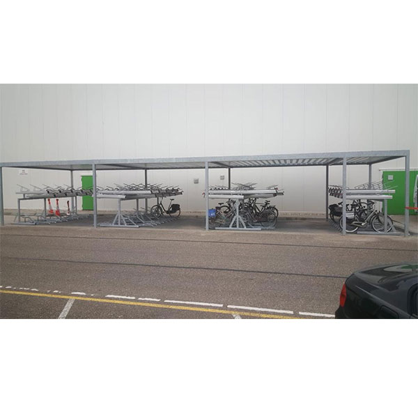 Week 42:  fietsparkeren bij duurzaam bedrijf Heemskerk fresh & easy