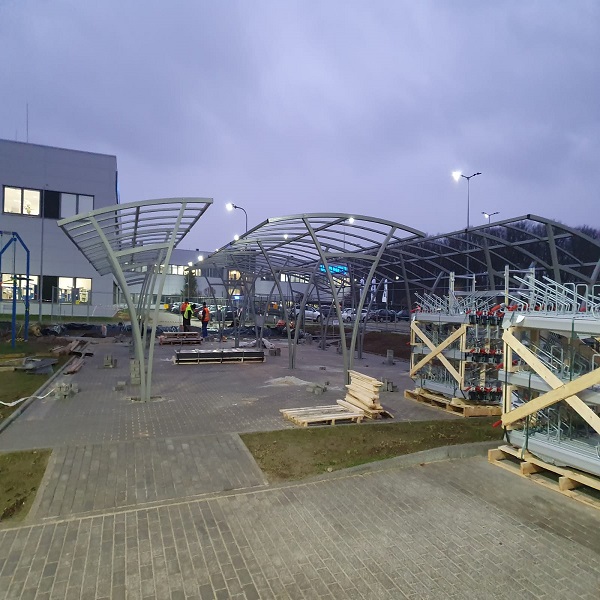 Week 49: Fietsparkeren bij een Pools bedrijf