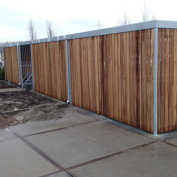 Week 3: Fietsen parkeren en opladen op bedrijfsterrein