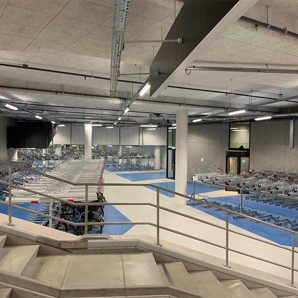 110200 fietsparkeren etage fietsenrek dubbellaags