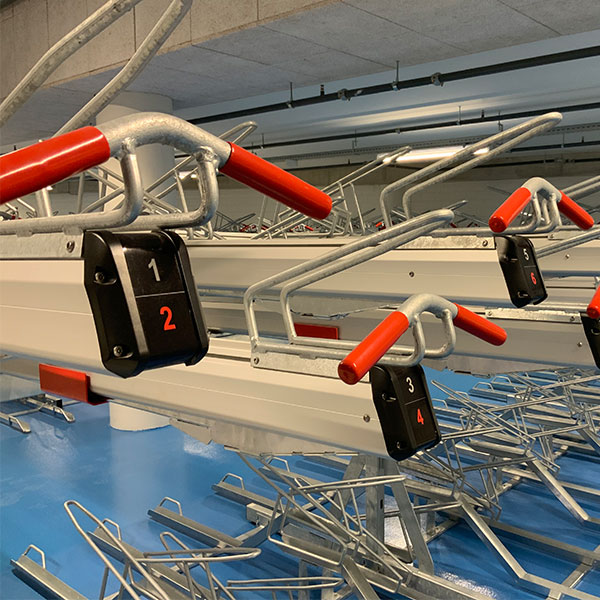 110200 fietsparkeren etage fietsenrek dubbellaags