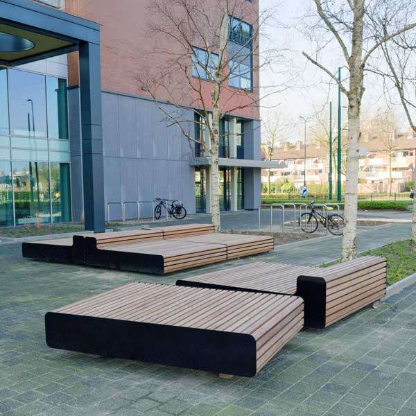 133494 straatmeubilair buitenbank zitbank fietsaanleunbeugels fietsnietje fietsparkeren