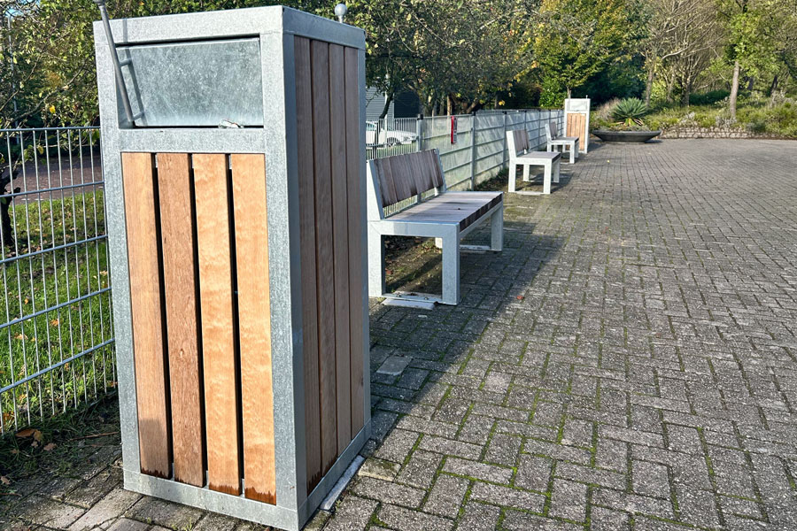 140160 straatmeubilair schoolplein buitenbank picknickset