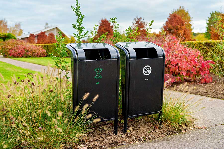 140258 inrichting buitenruimte straatmeubilair afvalbak