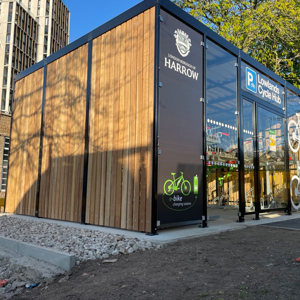 cycle hub fietsoverkapping fietsparkeren etagerek