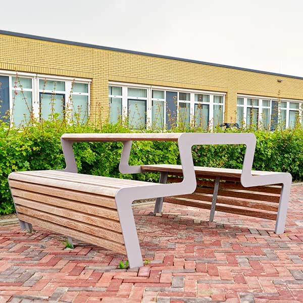 133027 133663 fietsoverkapping overkapping straatmeubilair picknickset buitenbank