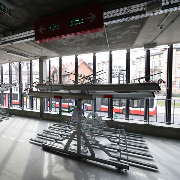 fietsparkeren etagerek fietsdetectie