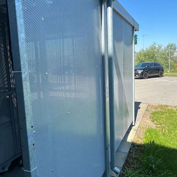 fietsparkeren pauzeruimte rookruimte berging