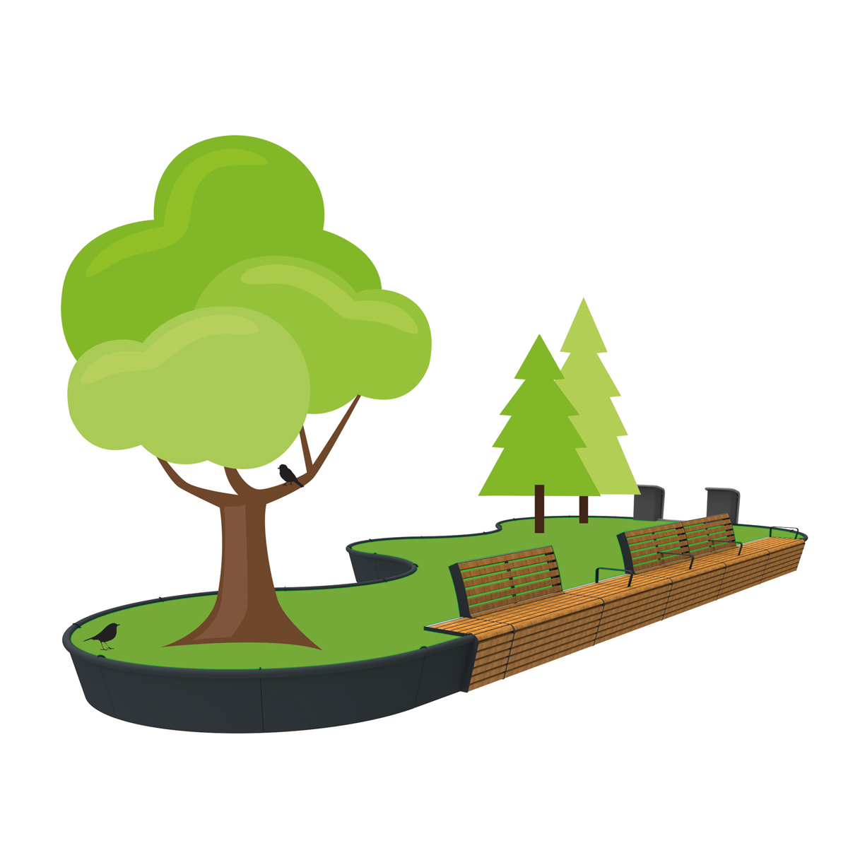 blog straatmeubilair stichting steenbreek boombank meer groen