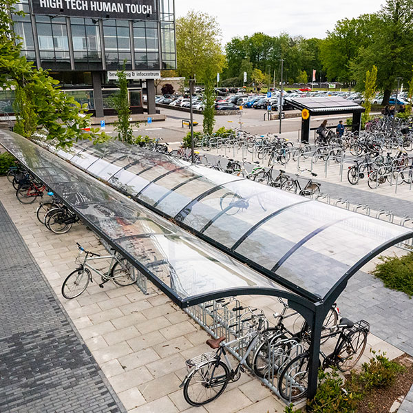 fietsparkeren fietsenrek fietsoverkapping