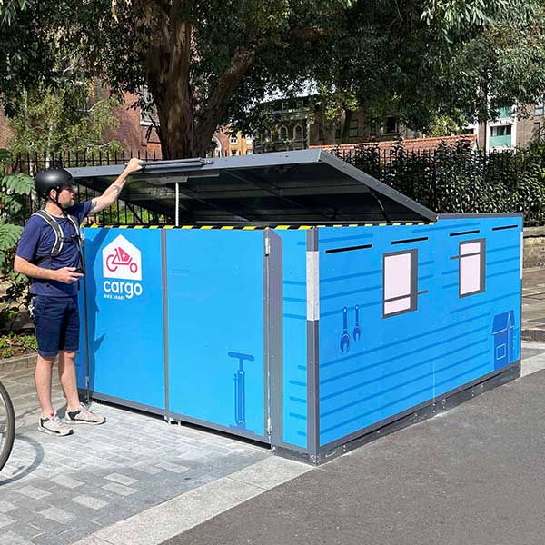 Falco aanwezig bij het International Cargo Bike Festival in Amsterdam