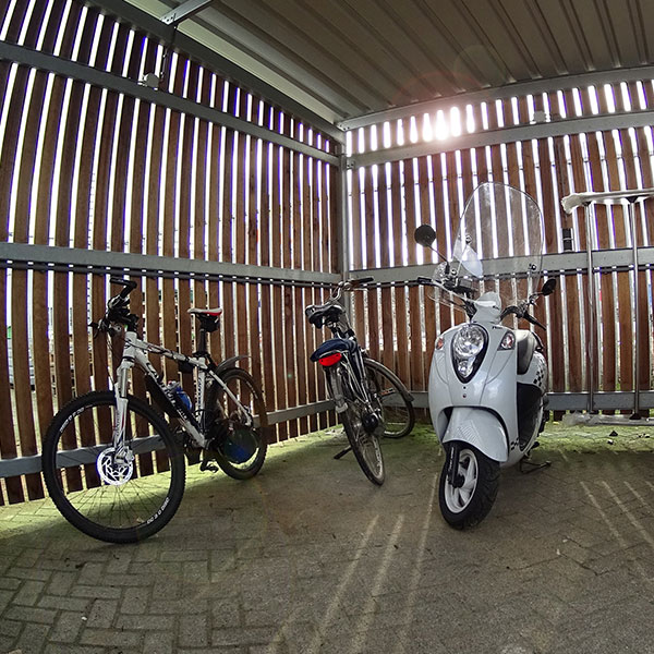 klant overkapping carport berging