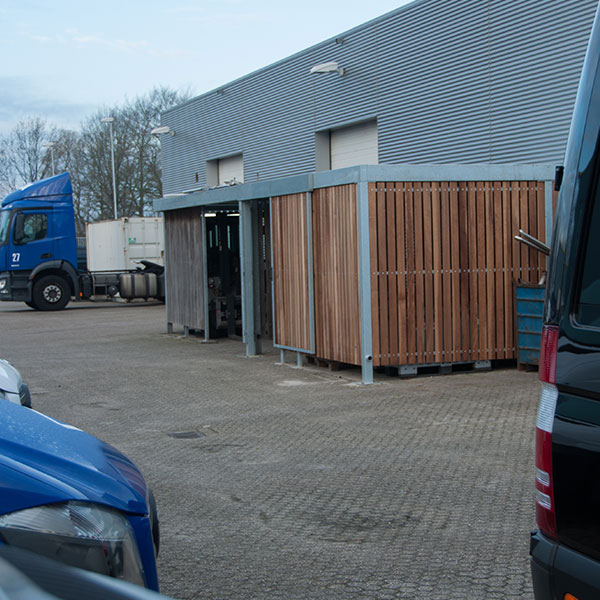 klant overkapping carport berging