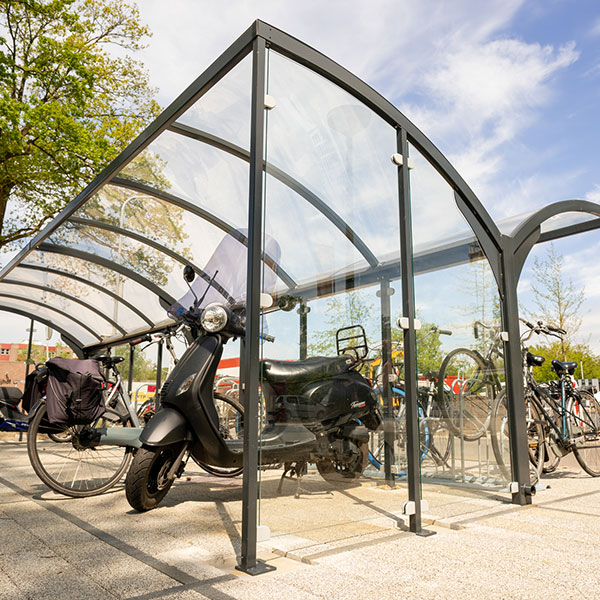 fietsparkeren fietsenrek fietsoverkapping
