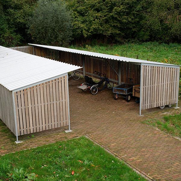 fietsparkeren straatmeubilair woongemeenschap