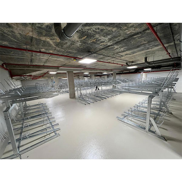 102466 fietsparkeren ondergronds fietsenrek etagerek dubbellaags