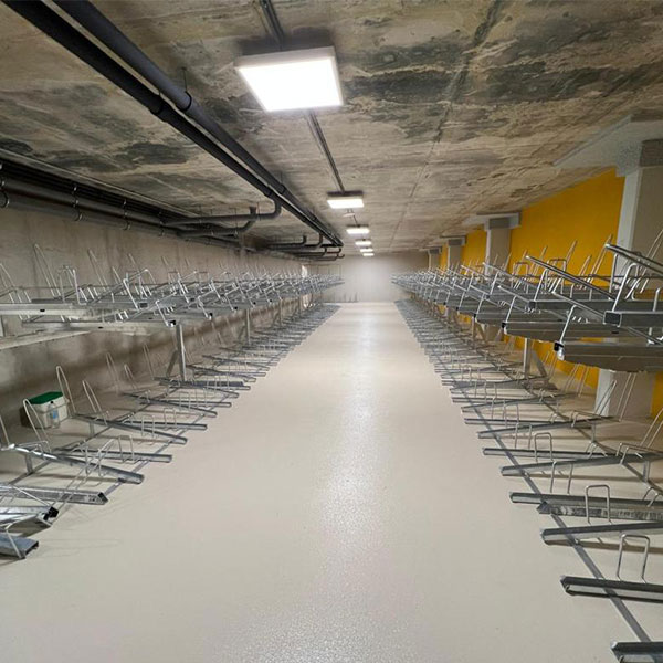 102466 fietsparkeren ondergronds fietsenrek etagerek dubbellaags