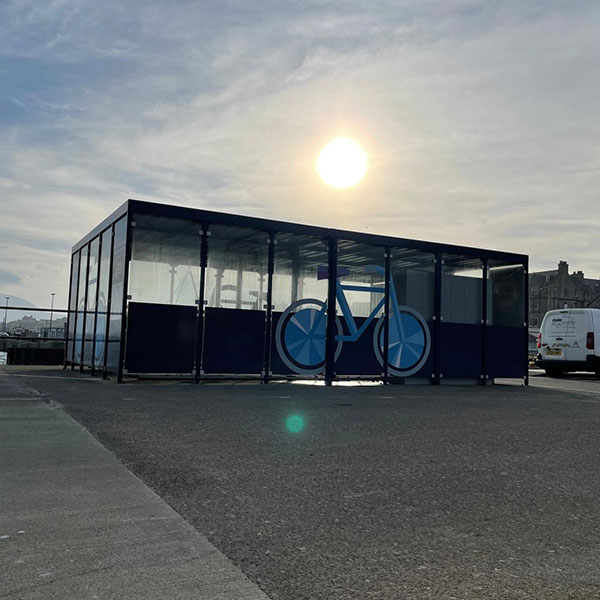 106394 fietsparkeren fietsoverkapping fietsaanleunbeugel cycle hub