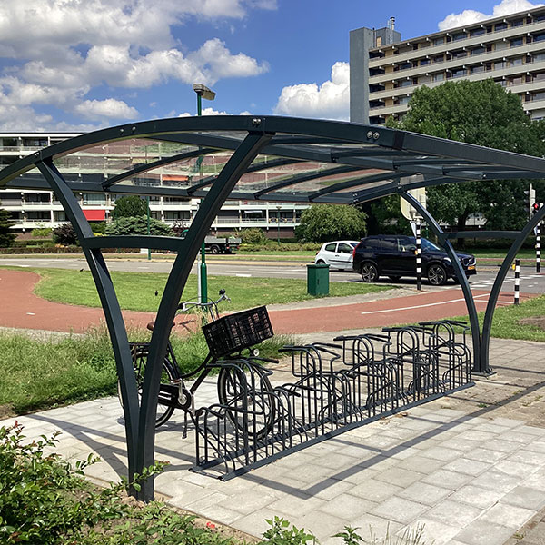 111545 fietsoverkapping fietsenstalling bushalte
