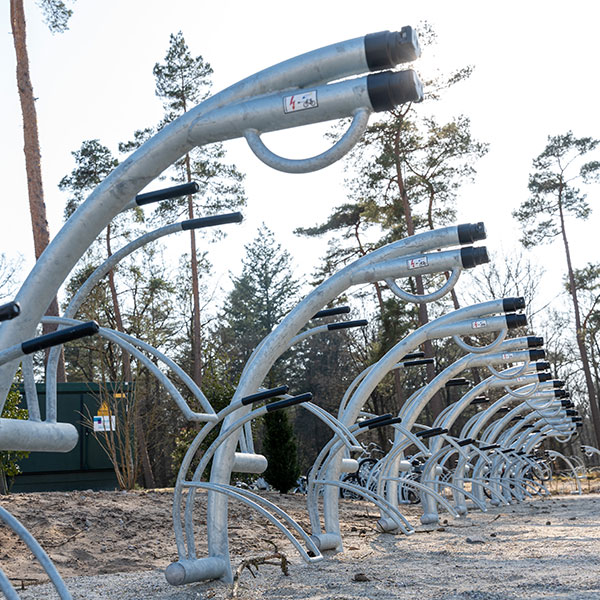 116895 fietsparkeren fietsstandaard fietsenrek oplaadpunt