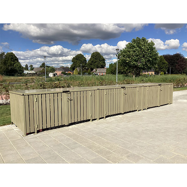 120203 fietsoverkapping fietsparkeren fietsaanleunbeugels berging 