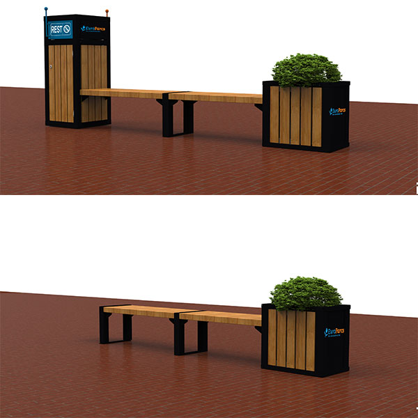121618 straatmeubilair op maat buitenbank afvalbak plantenbak