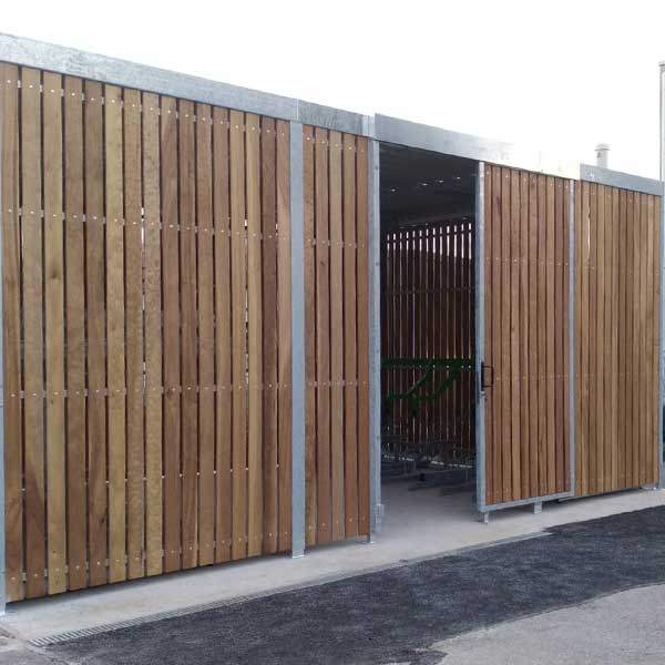 124746 fietsparkeren fietsoverkapping etagerek oplaadpunt aanleunbeugel