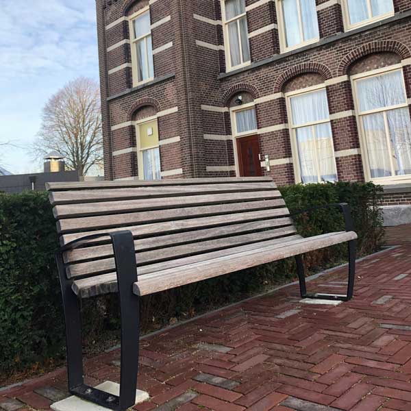 Relaxen op het Cultuurplein in Hellevoetsluis