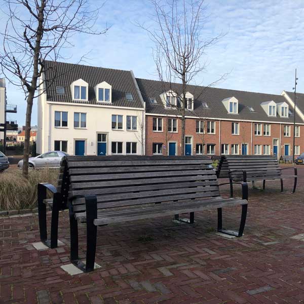 Relaxen op het Cultuurplein in Hellevoetsluis