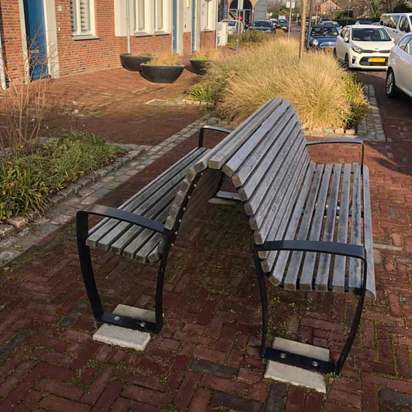 Relaxen op het Cultuurplein in Hellevoetsluis