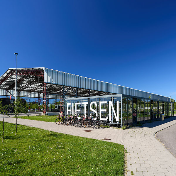 overkapping fietsparkeren fietsoverkapping schiphol