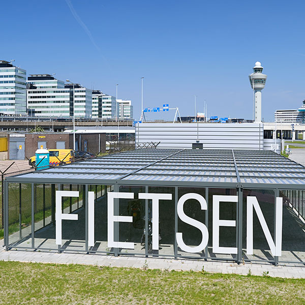 overkapping fietsparkeren fietsoverkapping schiphol